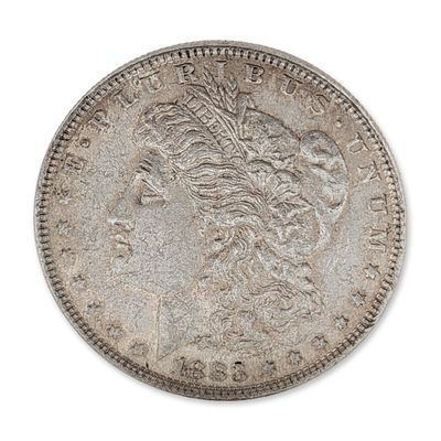 1883 US Morgan Silver Dollar Coin