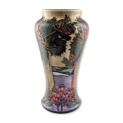 Moorcroft Rachel Bishop Furzey Hill Earthenware Vase