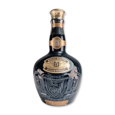 Chivas Brothers Royal Salute 21 Year Old Scotch Whisky Ceramic Flagon