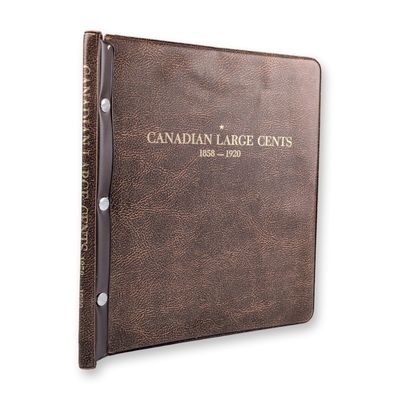1858 - 1920 43pc Canadian Large One Cent Coin Collection