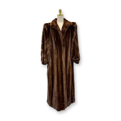 Guy Laroche Karabelas Mahogany Mink Coat