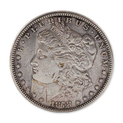 1878-S US Morgan Silver Dollar Coin