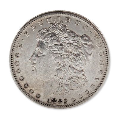 1882-S US Morgan Silver Dollar Coin