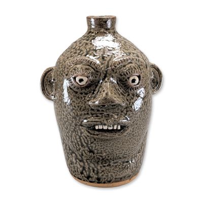 A.G. Meaders Georgia Stoneware Face Jug