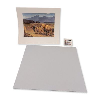 Jim Wilcox, "Fall Aspen at Willow Flats" Print and Stamps, Signed and Numbered