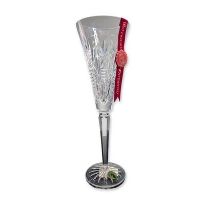 Waterford Crystal  12 Days of Christmas Fluted Champagne, A Partridge In A Pear Tree
