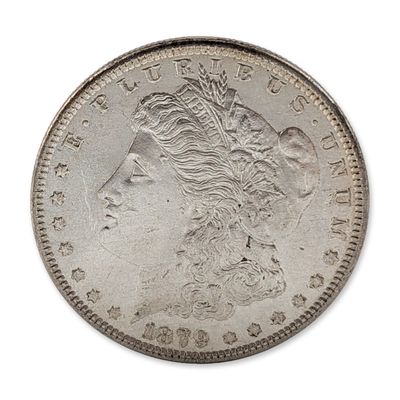1879 US Morgan Silver Dollar Coin