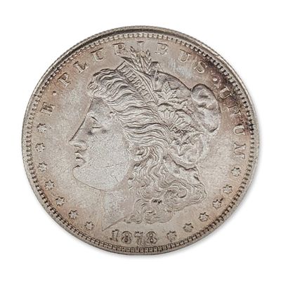 1878-S US Morgan Silver Dollar Coin