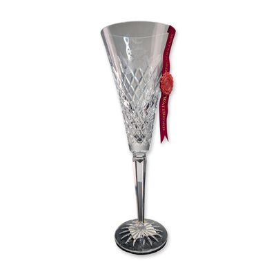 Waterford Crystal  12 Days of Christmas Fluted Champagne, Two Turtle Doves
