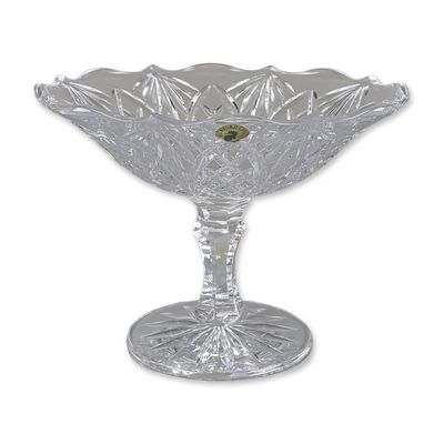 Waterford Crystal Footed Centerpiece Compote, Dunmore Pattern