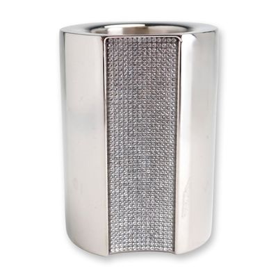 Sale Photo Thumbnail #271: Swarovski Ambiray Stainless Steel Crystal Candle Holder