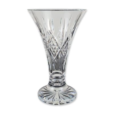 Sale Photo Thumbnail #227: Waterford Ardmore Crystal Trumpet Vase