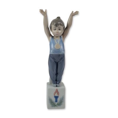 Lladro Porcelain Figurine, Olympic Champion 1005871