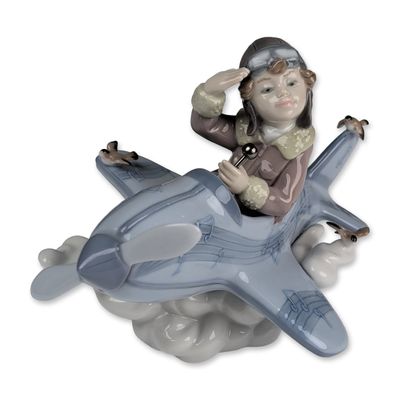 Sale Photo Thumbnail #315: Lladro Porcelain Figurine, Over the Clouds 01005697