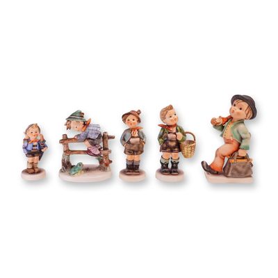 Sale Photo Thumbnail #113: 5pc Collection of Goebel Hummel Figurines