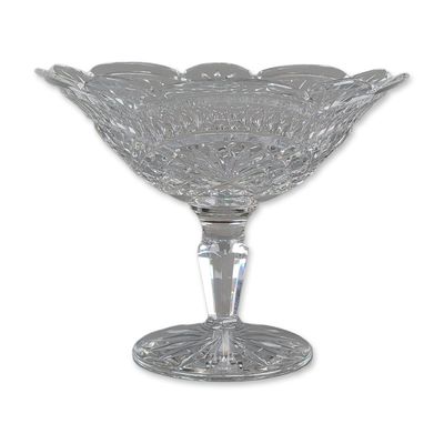 Sale Photo Thumbnail #240: Waterford Crystal Artisan Pedestal Compote Bowl