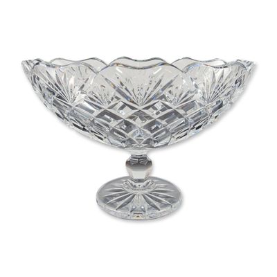Sale Photo Thumbnail #237: Waterford Irish Lead Crystal Boat Bowl