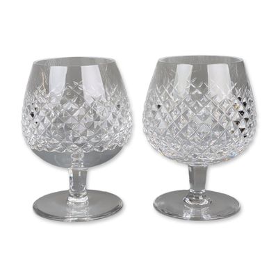 Sale Photo Thumbnail #245: Pair of Waterford Crystal Brandy Snifters, Alana Pattern