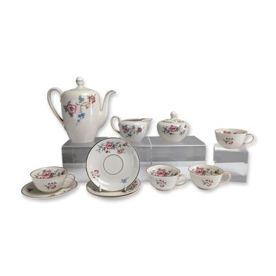 Sale Photo Thumbnail #204: 11pc Johann Haviland Bavaria Porcelain Coffee/Tea Service