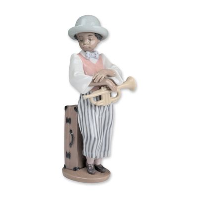 Sale Photo Thumbnail #314: Lladro Porcelain Figurine, Jazz Horn 01005832