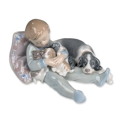 Sale Photo Thumbnail #312: Lladro Glazed Porcelain Figurine, Sweet Dreams 01001535