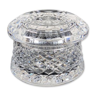 Waterford Crystal Diamond-Cut Crystal Lidded Jar