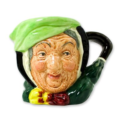 Sale Photo Thumbnail #356: Sairey Gamp D5528 - Small - Royal Doulton Character Jug