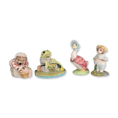 Sale Photo Thumbnail #120: 4pc Beswick Beatrix Potter Figurines