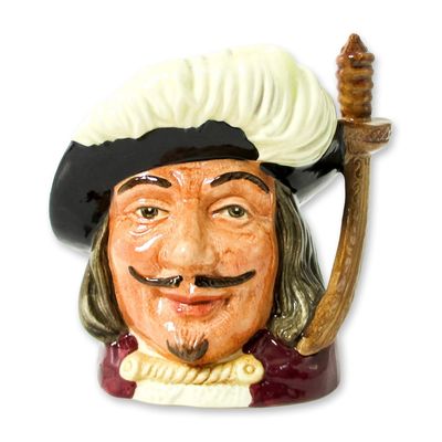 Sale Photo Thumbnail #142: Porthos D6453 - Small - Royal Doulton Character Jug