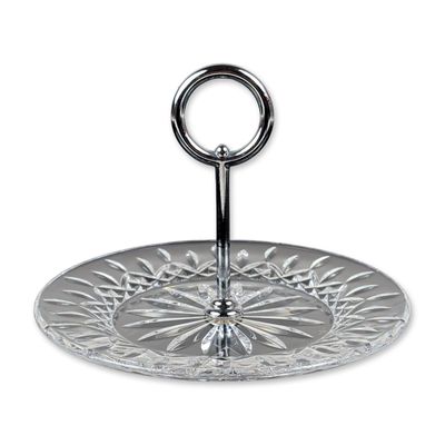 Waterford Lismore Crystal One Tier Serving Tray