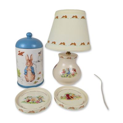 Sale Photo Thumbnail #125: 4pc Collection of Royal Doulton and Beatrix Potter Ceramics