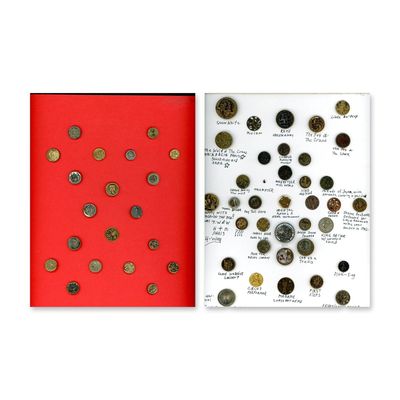 Sale Photo Thumbnail #397: 2 CARDS OF DIVISION ONE METAL PICTORILA BUTTONS