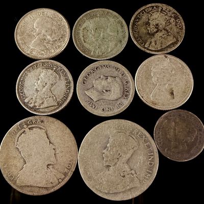 Sale Photo Thumbnail #119: A Collection of CA Silver Coins Victoria to Elizabeth II