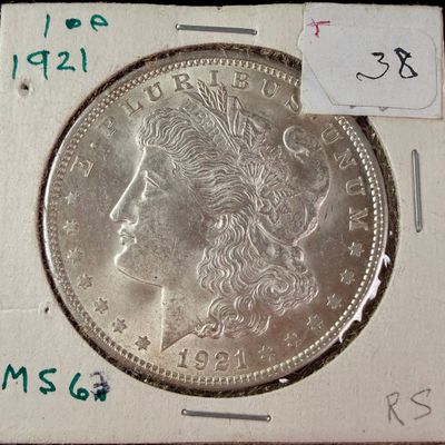 1921 United States Morgan Silver Dollar