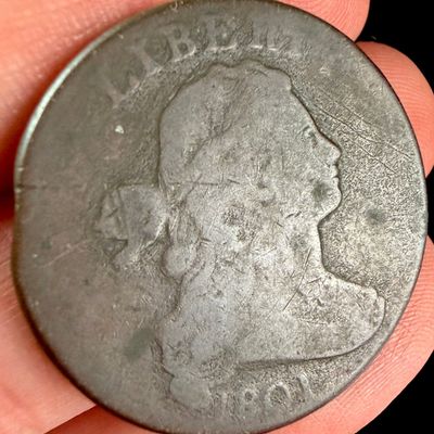 1801 US Draped Bust Large Cent
