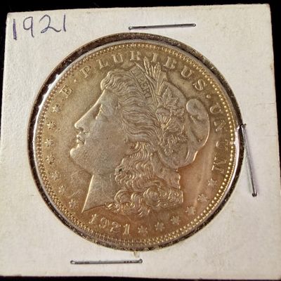 1921-S US Morgan Silver Dollar