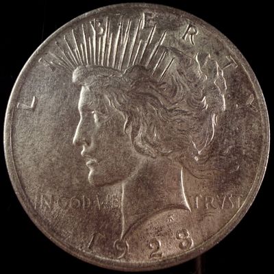 Sale Photo Thumbnail #136: US 1928 Peace Silver Dollar