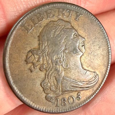 1805 US Draped Bust Half Cent