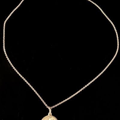 Sale Photo Thumbnail #140: Tiffany & Co. Sterling Silver Cherub Pendant Necklace