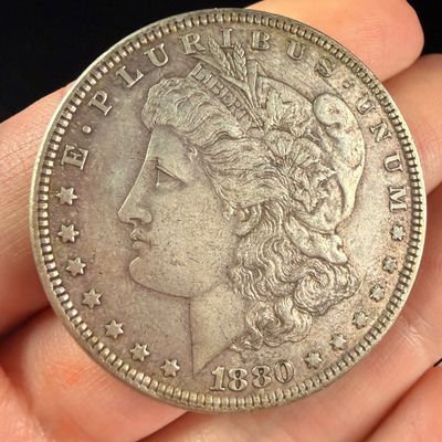 Sale Photo Thumbnail #166: US 1880-O Morgan Silver Dollar