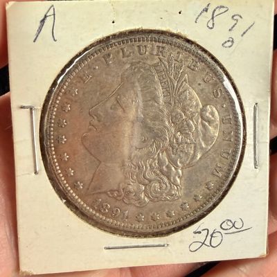 Sale Photo Thumbnail #157: US 1891-O Morgan Silver Dollar