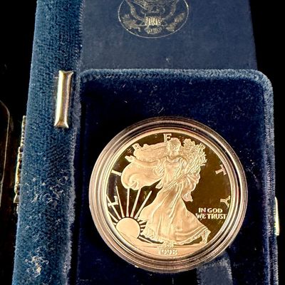 Sale Photo Thumbnail #148: US 1998-P American Silver Eagle One Dollar Proof Coin