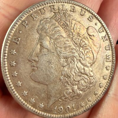1901-O US Morgan Silver Dollar
