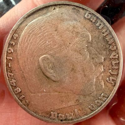 Sale Photo Thumbnail #198: Germany 1938-A 2 Reichsmark Silver Coin