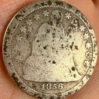 Sale Photo Thumbnail #189: 1856 US Seated Liberty Silver Dime