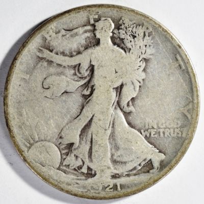 Sale Photo Thumbnail #170: 1921-D Walking Liberty Half Dollar