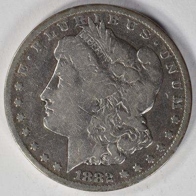 Sale Photo Thumbnail #185: 1882-CC Morgan Dollar