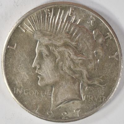 Sale Photo Thumbnail #196: 1927 Peace Dollar