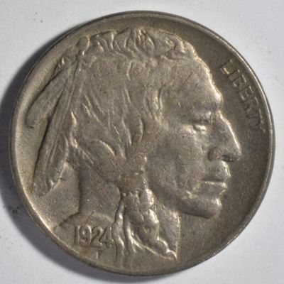 Sale Photo Thumbnail #137: 1924 Buffalo Nickel
