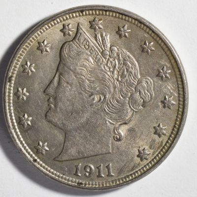 Sale Photo Thumbnail #331: 1911 Liberty V Nickel